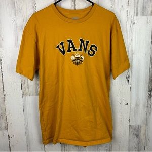 Vans | Mustard Yellow Short Sleeve Tee L